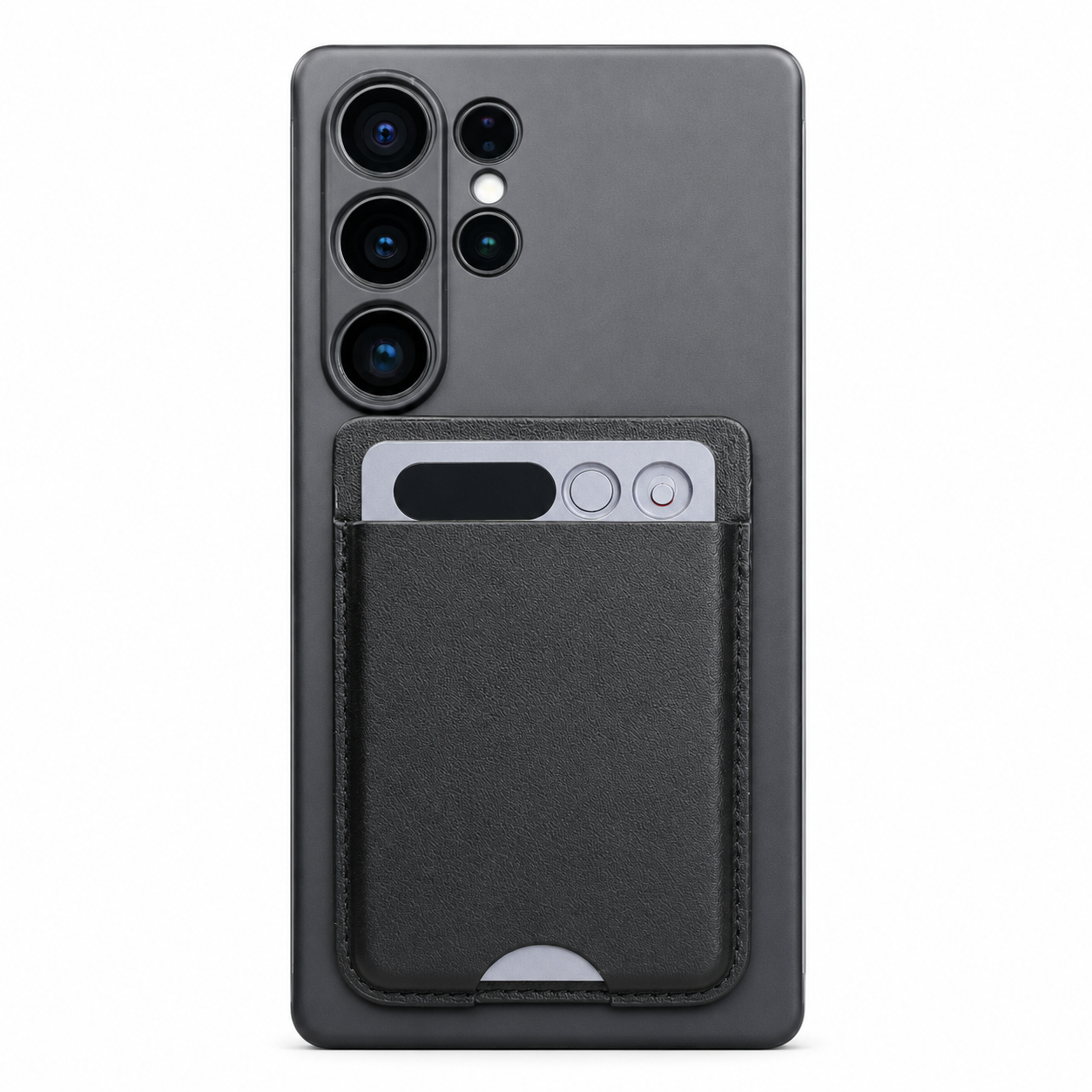 Vylo Card on the back of a phone