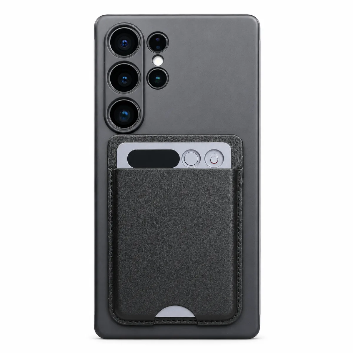 Vylo Card on the back of a phone